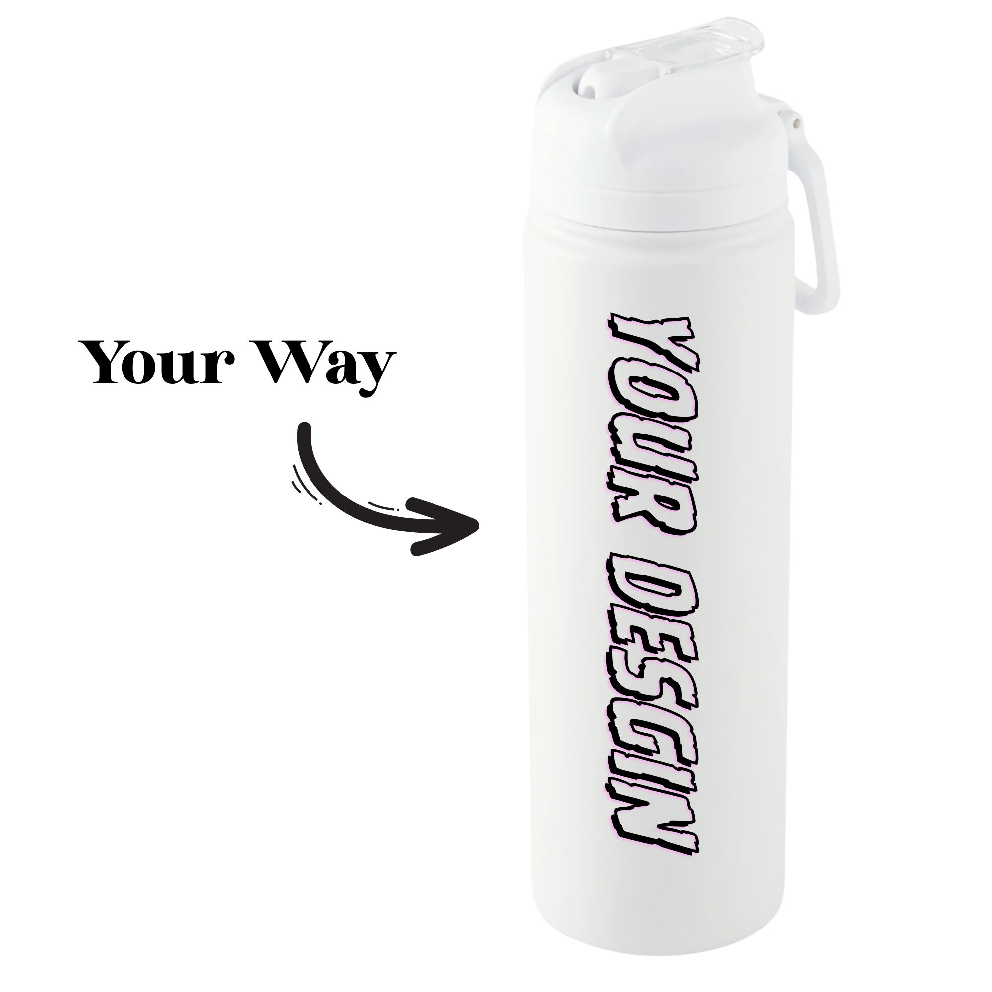 Create Your Own Design |Csutom water Bottle